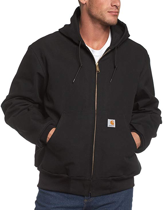 Amazon.com: Carhartt Men's Thermal Lined Duck Active Jacket J131: Work Utility Ytterkläder: Kläder