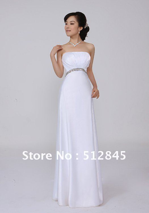 YD 12061109 Klart prov rakt skurna klänningar i i aftonklänningar från bröllop u0026 evenemang på Aliexpress.com |  Alibaba-gruppen