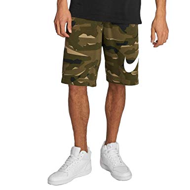 Nike Mens Club Camo Sweat Shorts i Amazons herrklädesbutik: