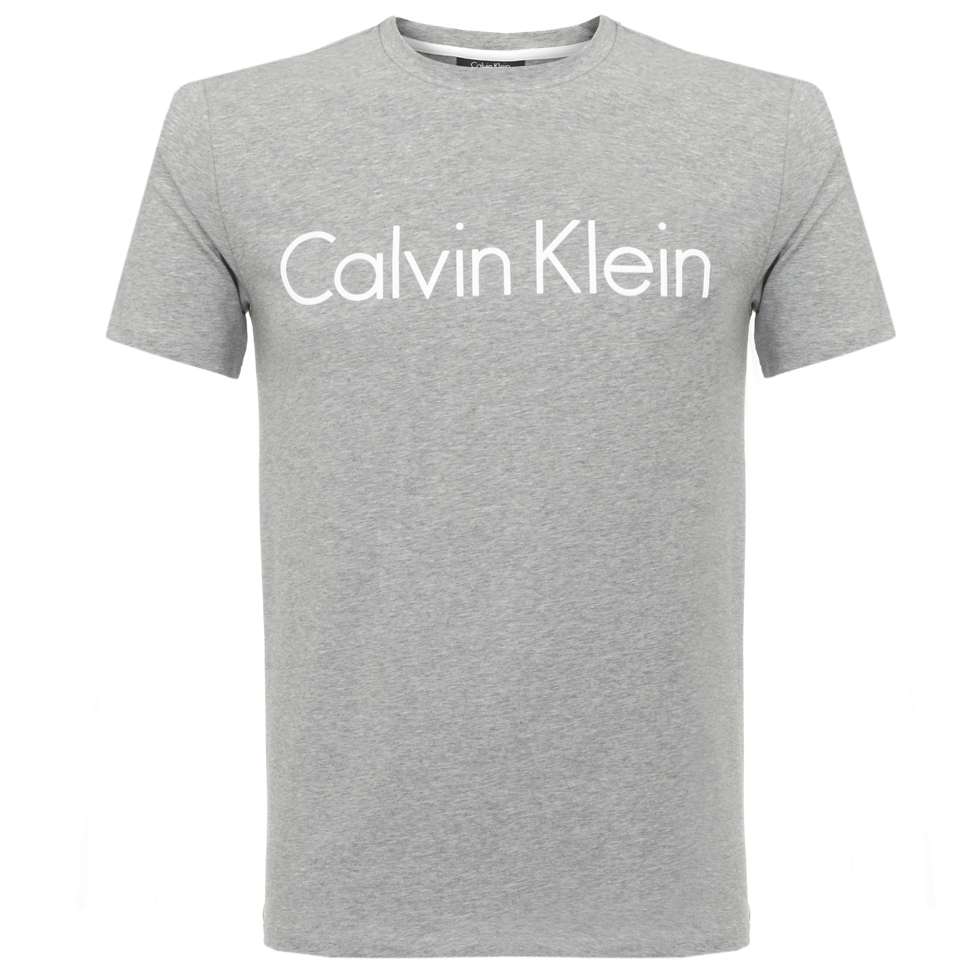Calvin Klein skjortor calvin klein jalo_3 logga grå ljung t-shirt k10k100980 IMLYCFP