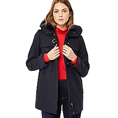 Duffle Coats for Women kollektionen - marin huva duffle coat EUCCUHS
