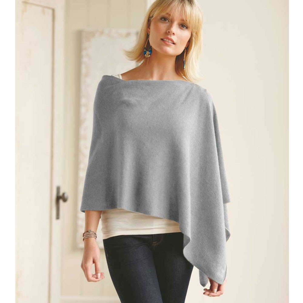 Cashmere Ponchos cashmere poncho - finns i sju färger |  vivaterra YRIWJUQ