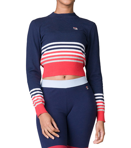 Fila Tröjor ... fila - tröjor - mariah crop sweater ... OXERWYY