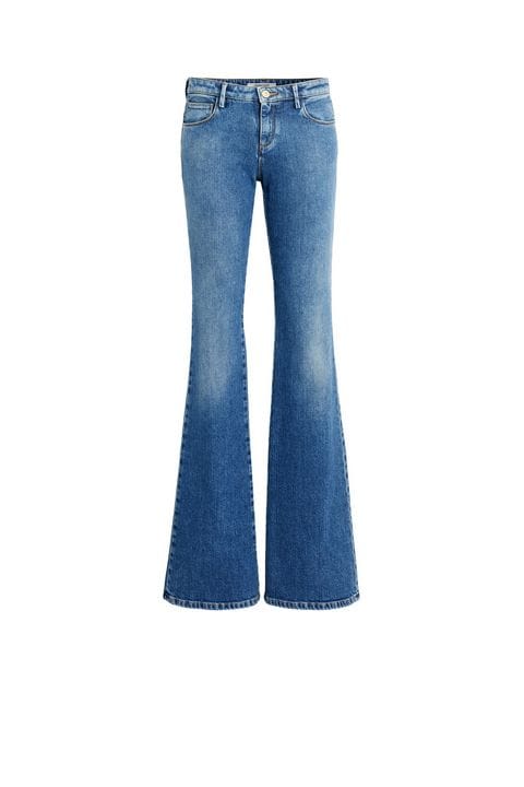 Utsvängda jeans mellanblå utsvängda jeans KENBLQX