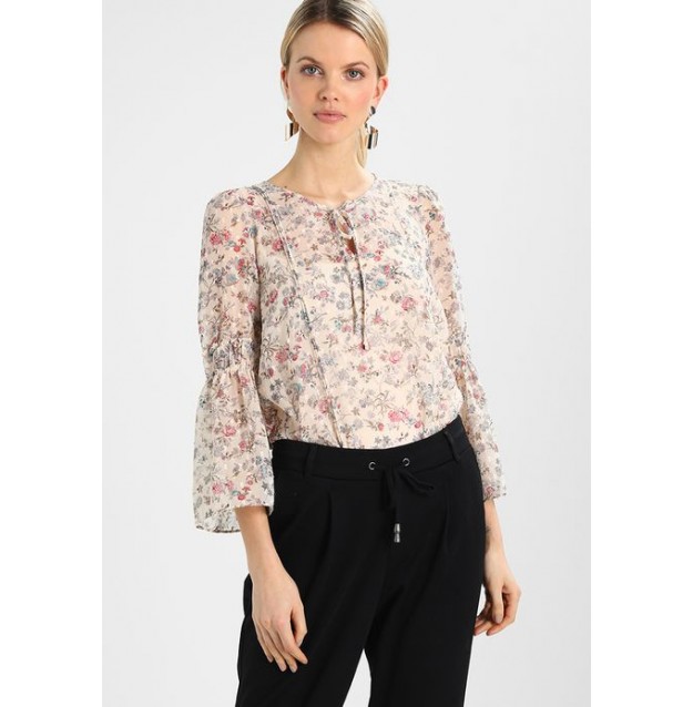edc by Esprit Women FRILLY BLOUSE - Blus - nude ED121E0BF