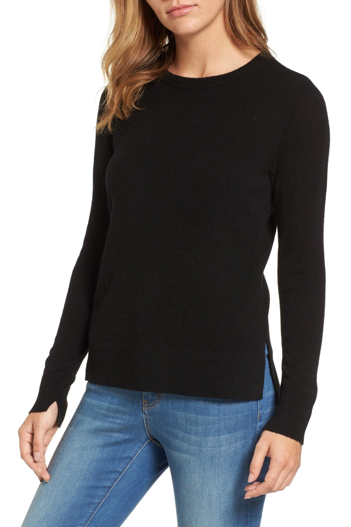 Cashmere Sweater for Women halogen - halogen(r) crewneck cashmere sweater (vanlig u0026 petite) DSEYATP