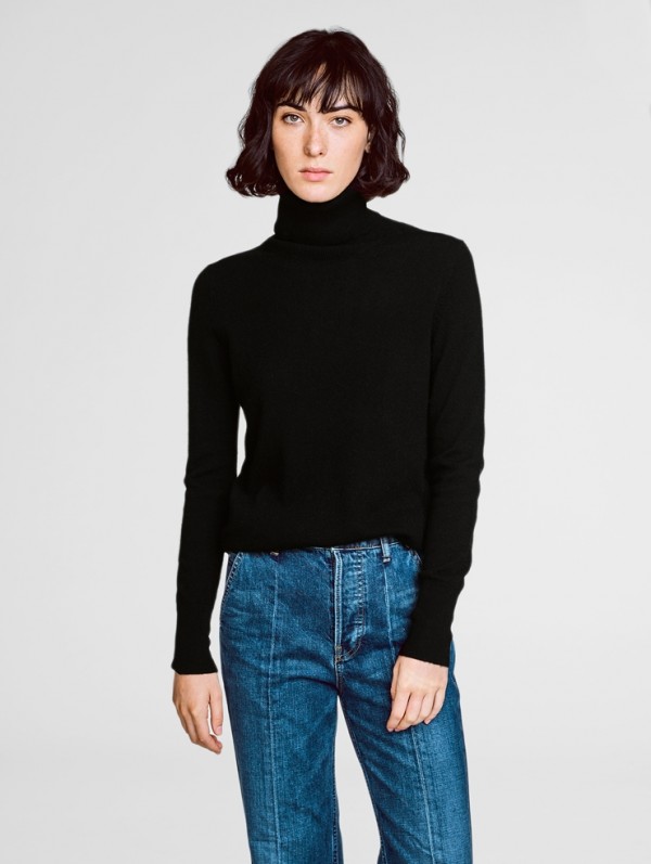 Cashmere turtleneck essential cashmere turtleneck DXOOVYH