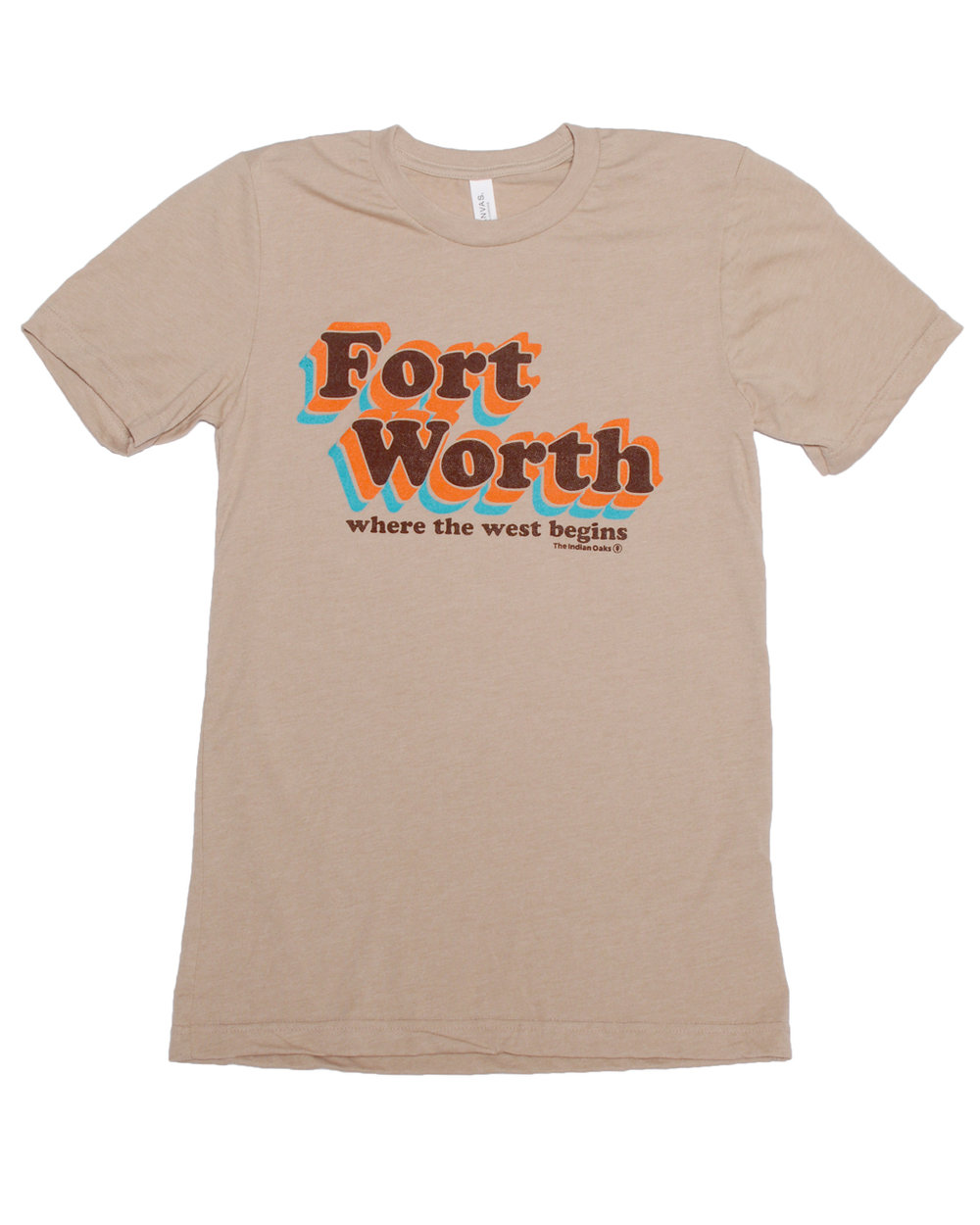 Fort Worth Vintage Skjorta u2014 The Indian Oaks