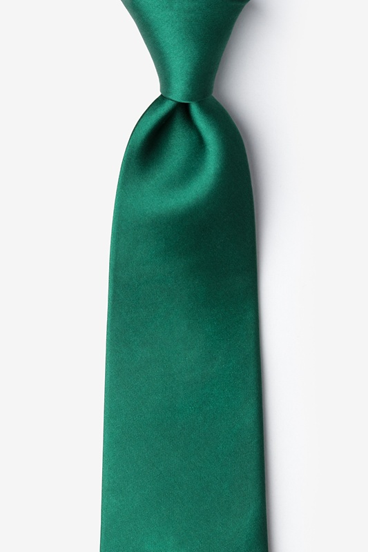 Hunter Green Silk Hunter Green Tie |  Ties.com