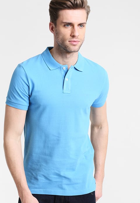 ESPRIT POLOSHIRTS HERR esprit pikétröja blå ycp_97242 MBLJASG