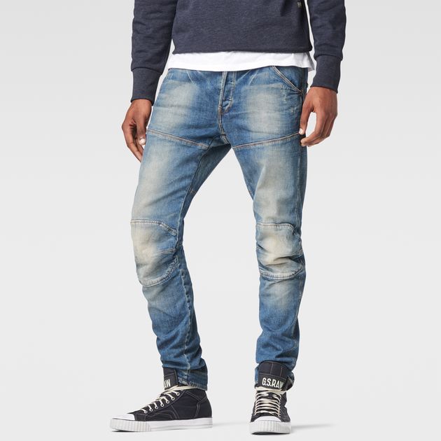 G-Star 5620 Jeans 5620 g-star elwood 3d slim jeans |  dk åldrad |  g-star raw® XVZFEGC