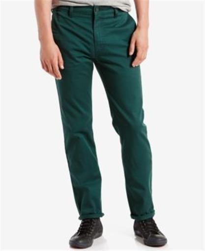 Levi's Green Men 30x30 Slim Fit Flat Front Chinos 511 byxor