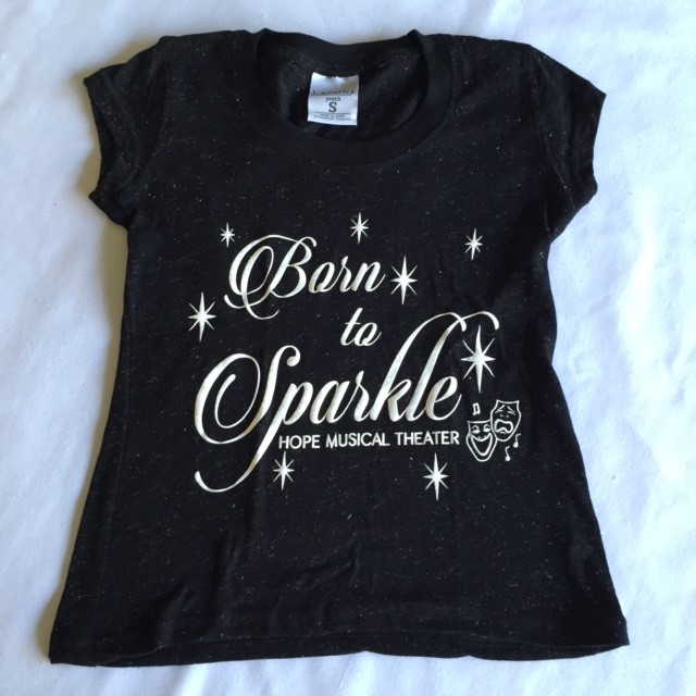 Sparkle Shop *NY* Glitterskjorta u2013 BORN TO SPARKLE |  Hope Musical