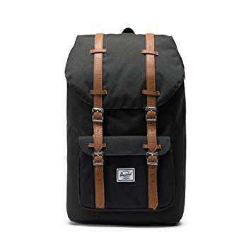 Amazon.com |  Herschel Little America Ryggsäck-Svart |  Casual dagsäckar