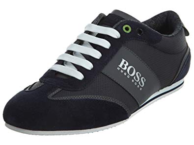 Amazon.com: Hugo Boss BOSS Lättare lågbelagd canvasmocka för män