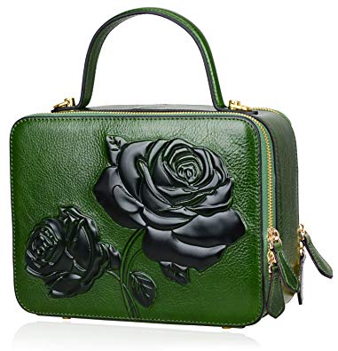 PIJUSHI Designer Floral Handväskor för kvinnor Top Handtag Satchel Bags