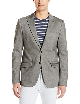 Amazon.com: Scotch & Soda Chic Jersey Blazer för män i bomull