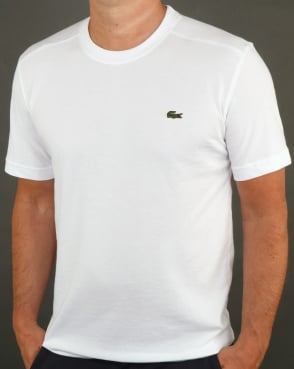 LACOSTE T-SHIRTS lacoste spt t-shirt vit ... AWDOYTL