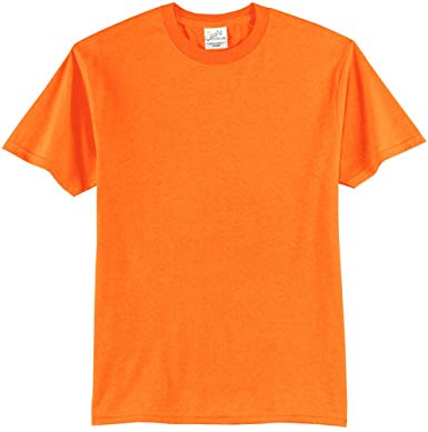 Safety Orange eller Green Tee's - Hi-Visibility T-shirts i storlekarna S-6XL
