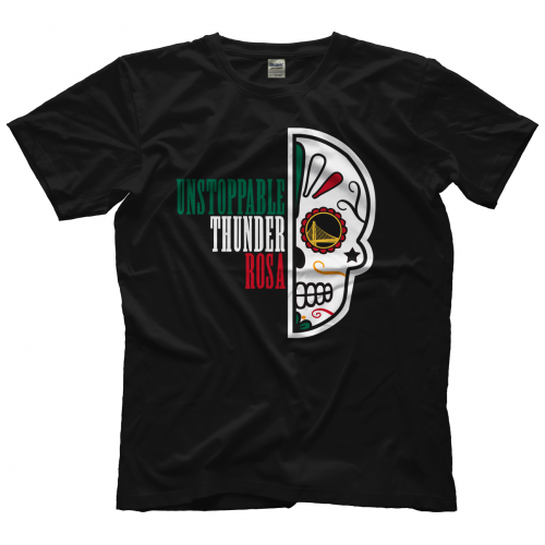 Thunder Rosa Unstoppable Skull T-shirt