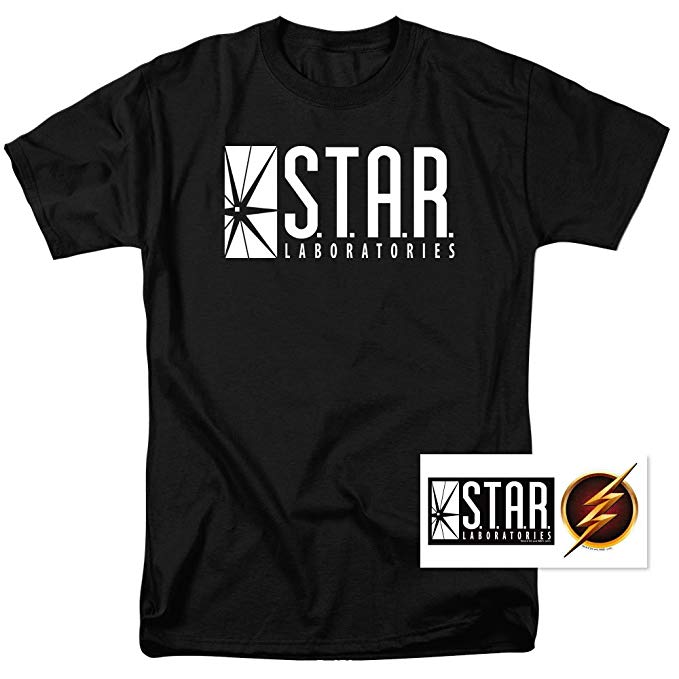 Amazon.com: Flash Star Labs Superhero STAR Laboratories T-shirt