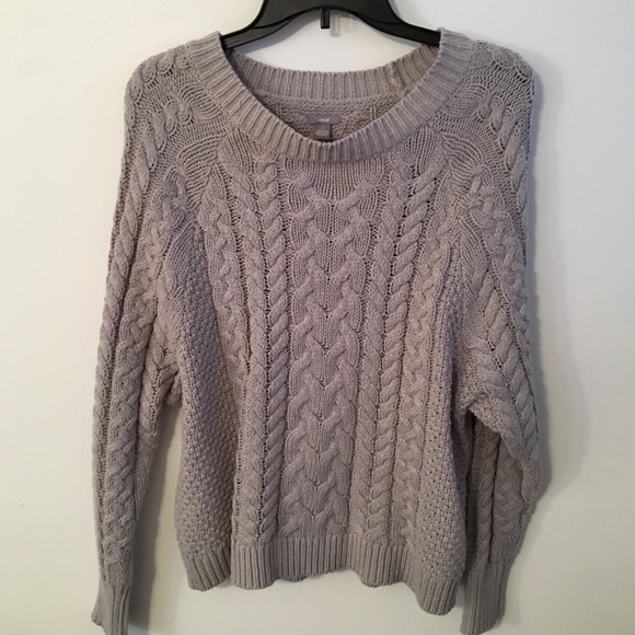 aerie tröjor |  Kabelstickad tröja för dam |  Poshmark