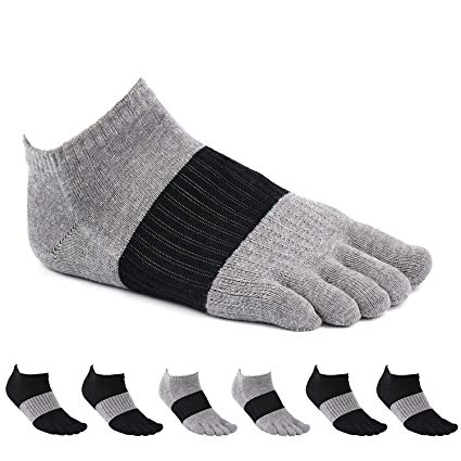 Amazon.com: Tåstrumpor, PACKGOUT Five Finger Socks Athletic Running