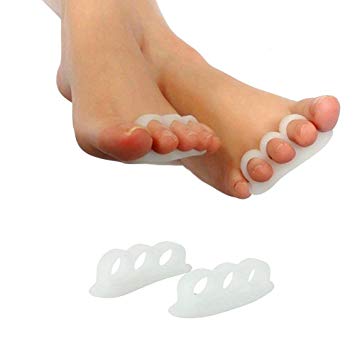 Amazon.com : Tiemahun (2 par) Gel Toe Separators Bunion Relief