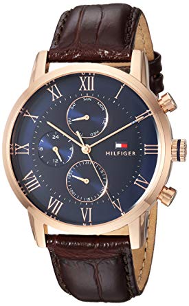 Amazon.com: Tommy Hilfiger Men's Sophisticated Sport Quartz Gold and