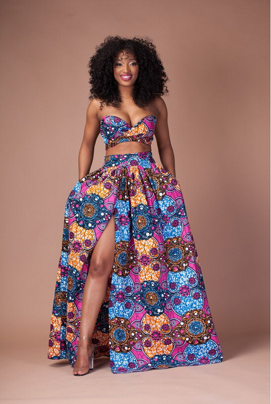 Traditionellt mode afrikanska klänningar afrikanska klänningar för kvinnor 2018 traditionella kläder toppmode polyester nya kläder för WNIHIQD