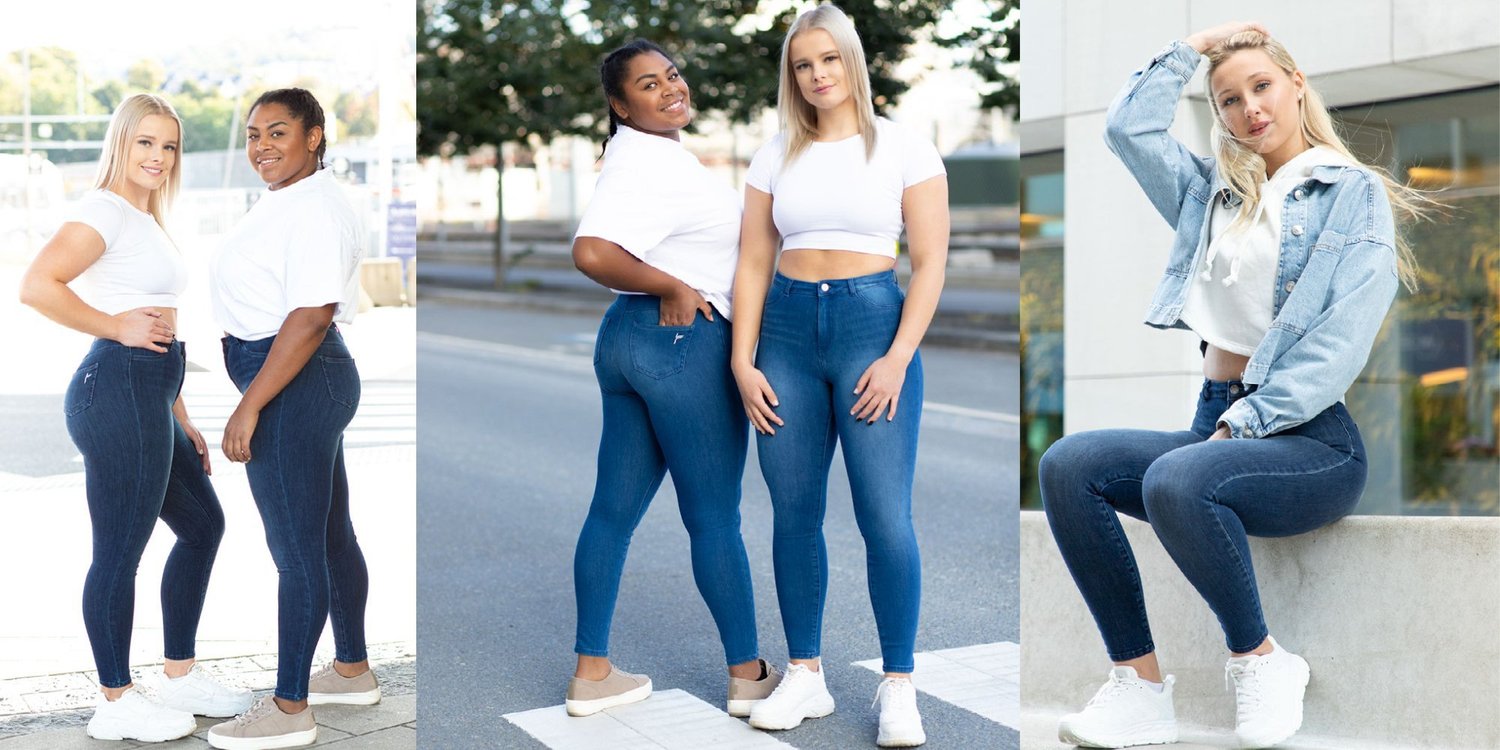 Änglar – DAMEJEANS MED PERFEKT PASSFORM