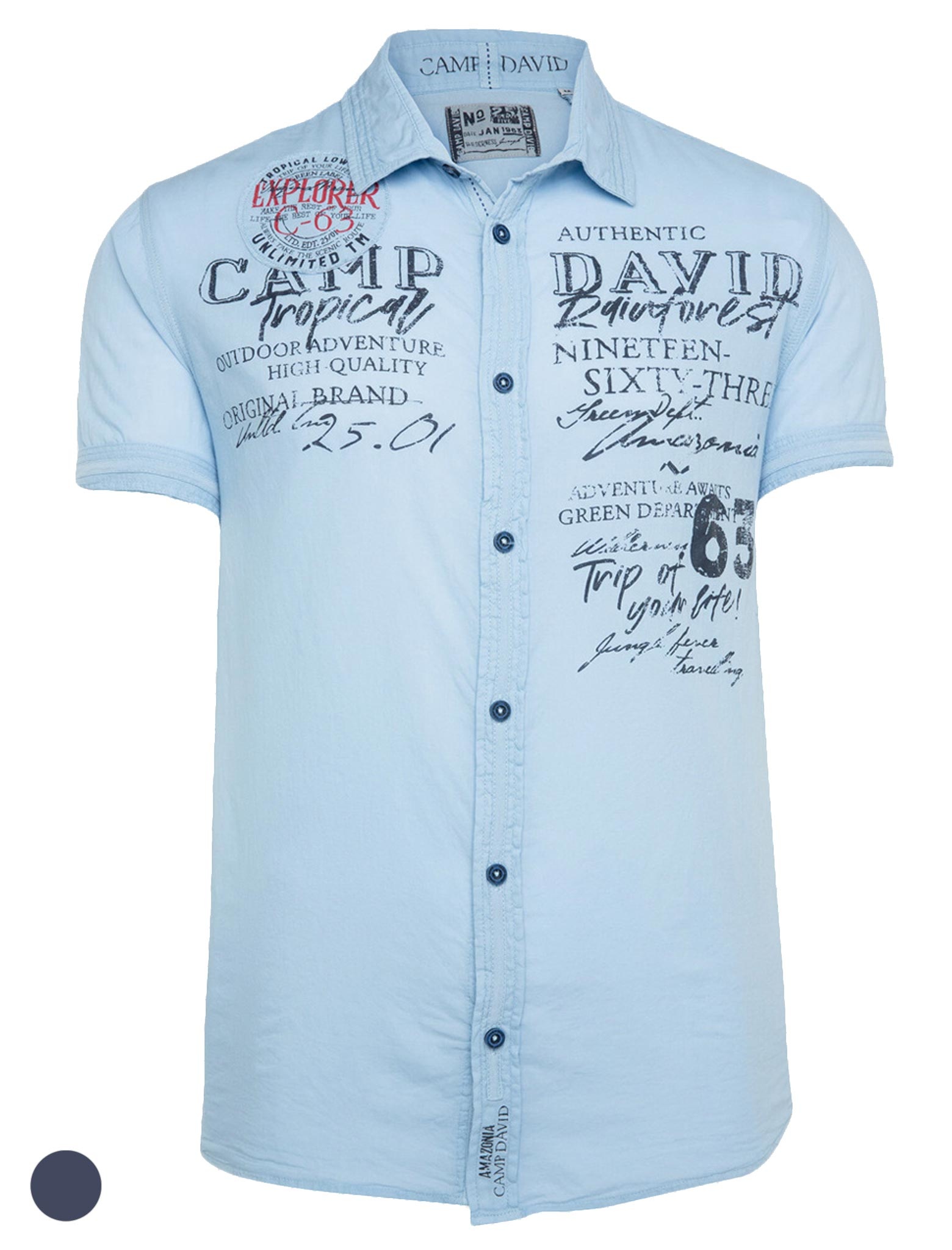 CAMP DAVID SHIRTS – Rejäla skjortor från Camp David – sportigt och enkelt