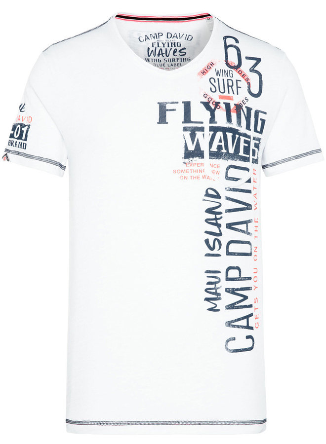 Camp David t-shirts i moderiktiga färger och tryck