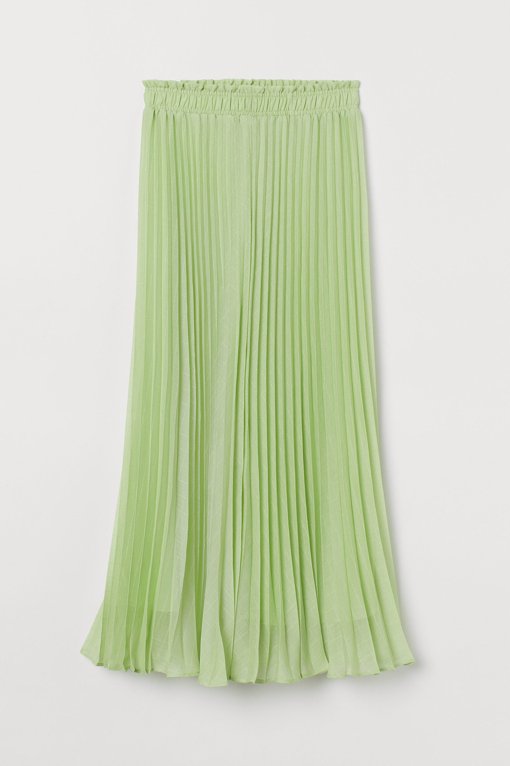 En grön kjol – dagens färg!