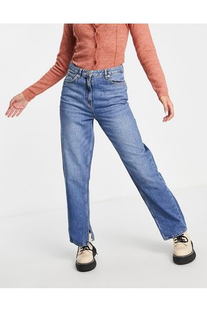 Jeans med raka ben för kvinnor