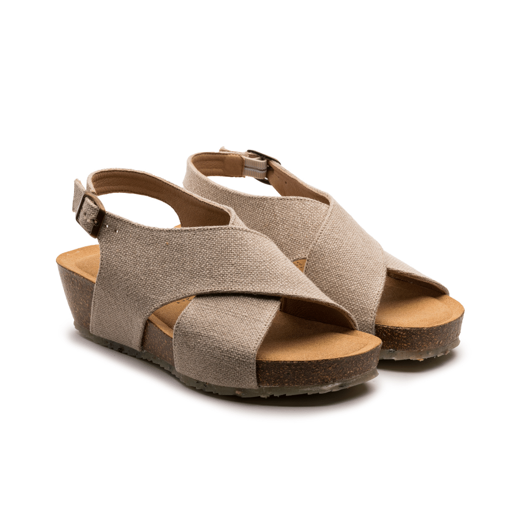 Wedge Sandaler för en naturlig, klassisk eller avslappnad look